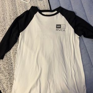 RVCA medium 3/4 length shirt.